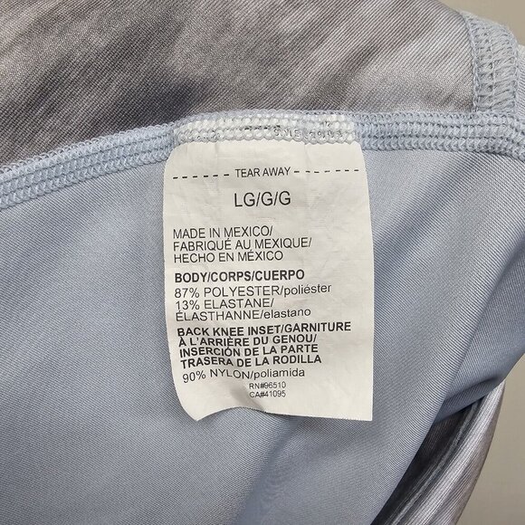 Under Armour Heatgear Compression Ankle Leggings Womens Large Gray Marble Vented - Picture 6 of 10